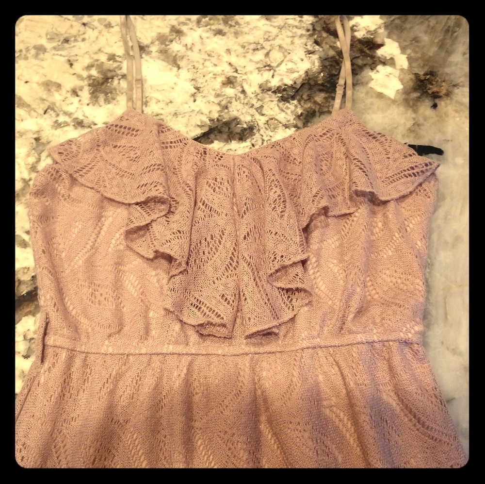 NWT Modcloth lilac lace dress